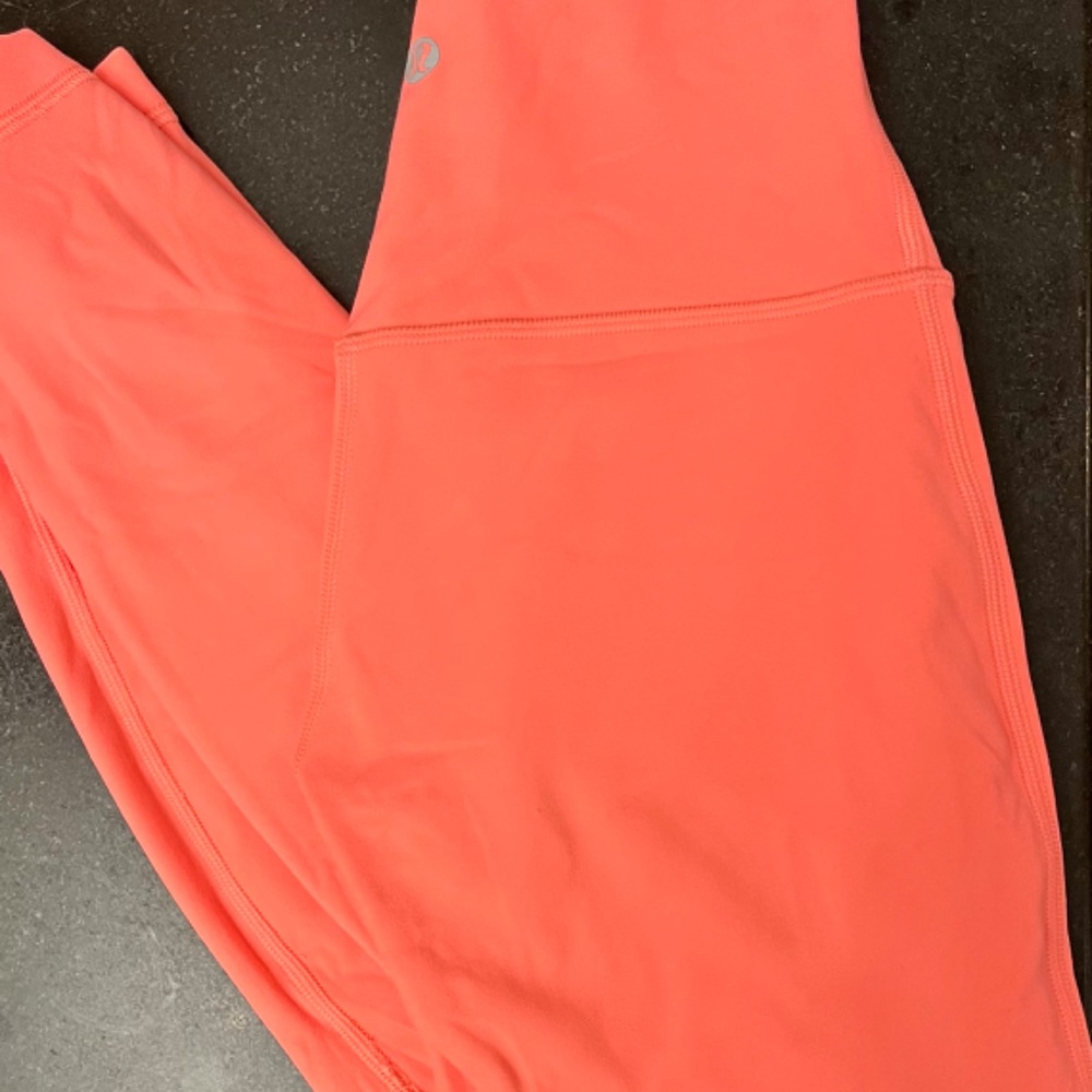 LULULEMON ALIGN™ HIGH-RISE PANT 25" Raspberry Cream size 2 - Picture 6 of 6
